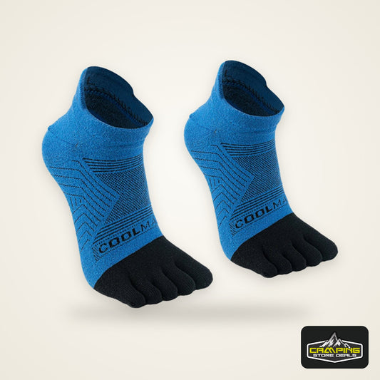 1 Double Running Five Finger Socks Summer Thin Breathable Sports Socks Off-road Running Professional Sports Quick Drying Socks