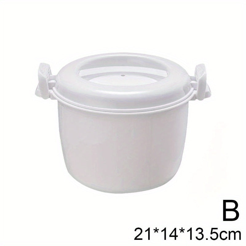 Microwave Rice Cooker Steamer Pot Pastamaker Oven Veggie Cookware Cooking Soup Pressure Pots Bowl Micro Vegetable Container