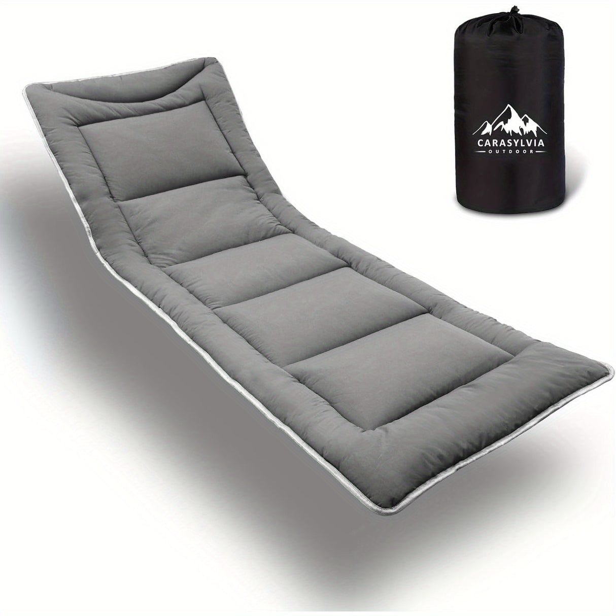 Extra Large 75''x30'' Camping Sleeping Pad - Ultra Soft, Non-Slip, Waterproof, Insulated, Compact Camping Mattress for Comfortable Outdoor Sleeping - Essential Camping Accessories for Backpackers and Campers