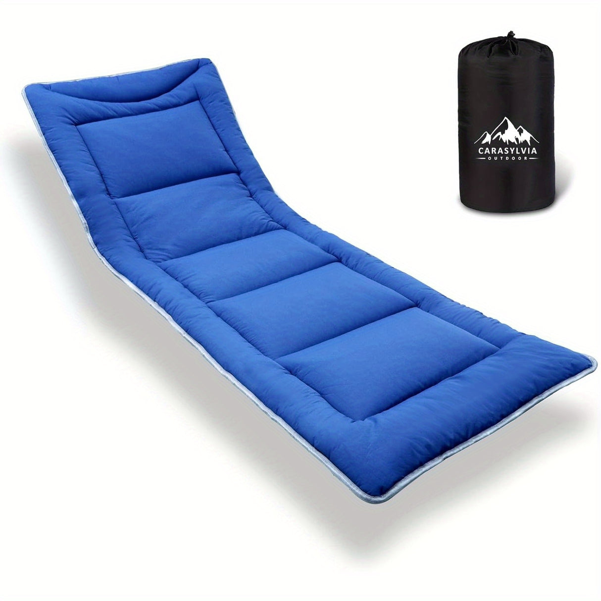 Extra Large 75''x30'' Camping Sleeping Pad - Ultra Soft, Non-Slip, Waterproof, Insulated, Compact Camping Mattress for Comfortable Outdoor Sleeping - Essential Camping Accessories for Backpackers and Campers