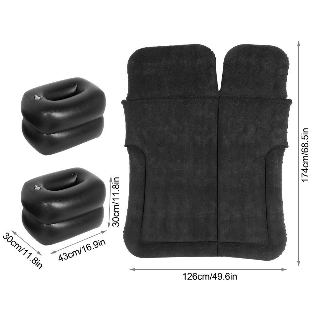 Air Mattress, Car Car back seat Air Mattress Vehicle Inflatable Thickened MPV SUV Travel Bed Sleeping Pad Camping