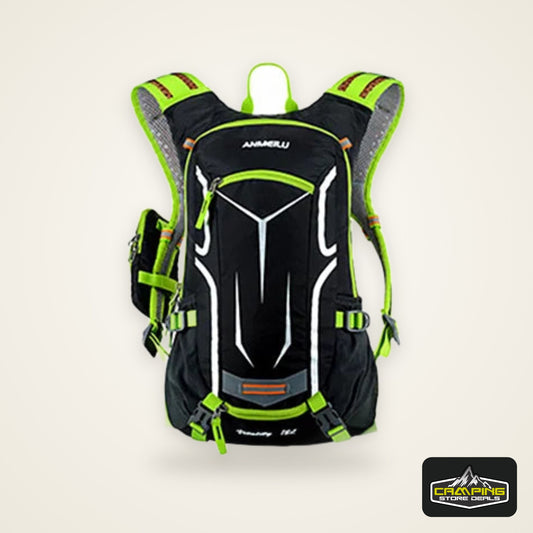 18L Cycling Backpack MTB Bicycle Bag with Rain Cover Breathable Riding Camping Hydration Bike Backpack Hiking Reflective Bags