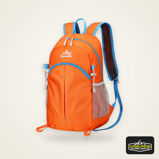 18L Outdoor Sports Backpack Ultra-light Large Capacity Folding Backpack Mountaineering Top Bag Suitable for Hiking, Cycling, Traveling, Business Trips, Commuting and Fitness Shock-absorbing Breathable Shoulder Straps Quick Fo