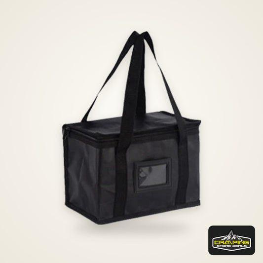 1pc Large Insulated Picnic Bags, Thermal Food Cooler Tote for Outdoor Camping Beach, Leakproof Portable Cooler Bag with Zipper