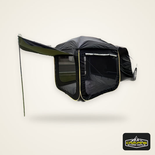 1pc Outdoor Camping Extension Tent Suitable For Suv, Car Tail Tent, Trunk Car Tail Box Tent, Car Camping Tent