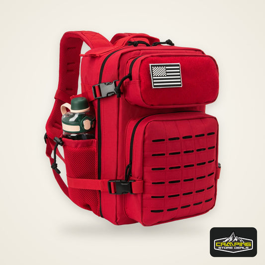 25L Tactical Backpack Outdoor Bag Fitness Backpack MOLLE Backpack Women's/Men's Hiking Survival Backpack Men's Dual Cup Holder