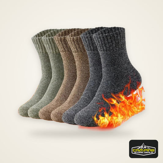 3 Pairs Men's Socks Winter Thick Towel Man's Outdoor Sports Long Socks Cold Resistant Frost Proof Snow Socks For Man Gift 39-44