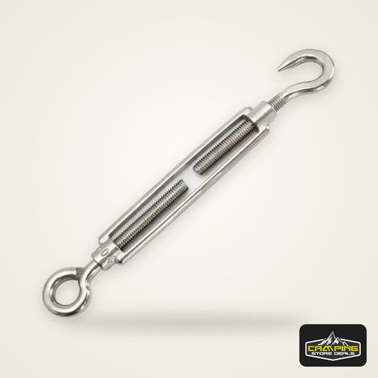 304 Stainless Steel Hooks for Camping Tent Accessories M4 Eye Turnbuckle Wire Rope Tension Hardware