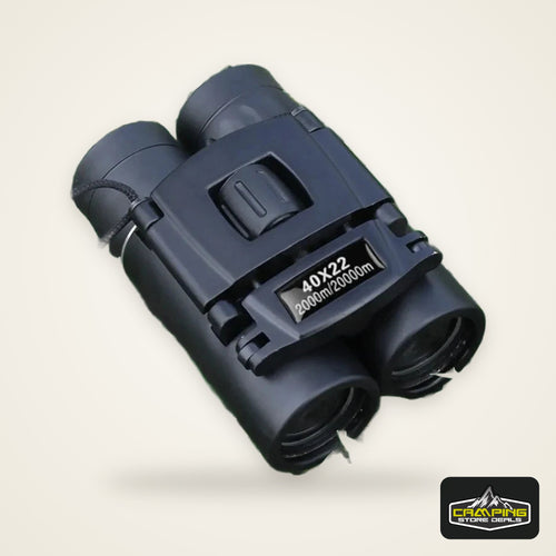 40x22 HD Binoculars with BAK4 FMC: 2000M Long Range Folding Mini Telescope, Ideal for Hunting, Sports, Camping & Travel