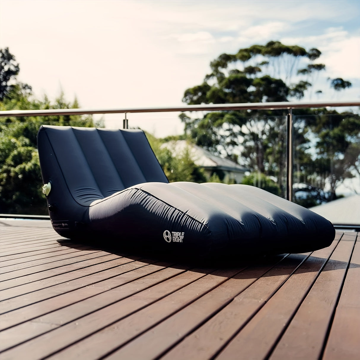 Camping Air Mattress | USB Rechargeable Self-Inflating Lounger for 2 | Compact & Portable PVC Sleeping Pad with Built-in Foot Pump | Includes Carry Bag | Ideal for Outdoor Leisure and Travel, Outdoor Relaxation | Comfortable