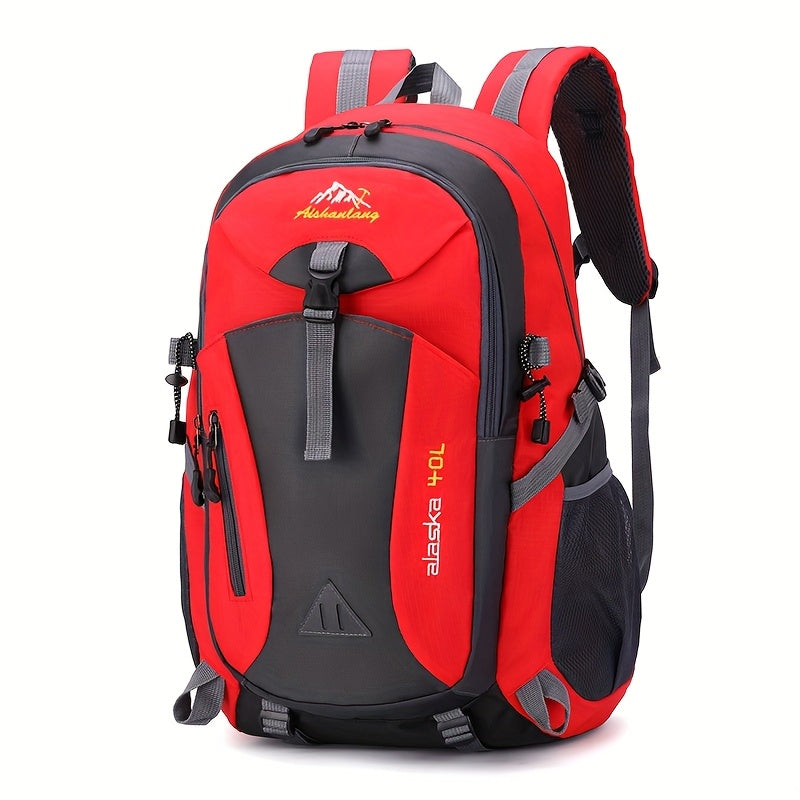 1 Outdoor Hiking Backpack, Camping Climbing Pack, Large Capacity Durable Cycling Backpack, Unisex Shoulder Bag, Sports Bag, Casual Travel Backpack
