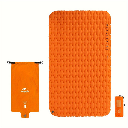 Double Inflatable Sleeping Pad – Ultralight Air Mat for 2