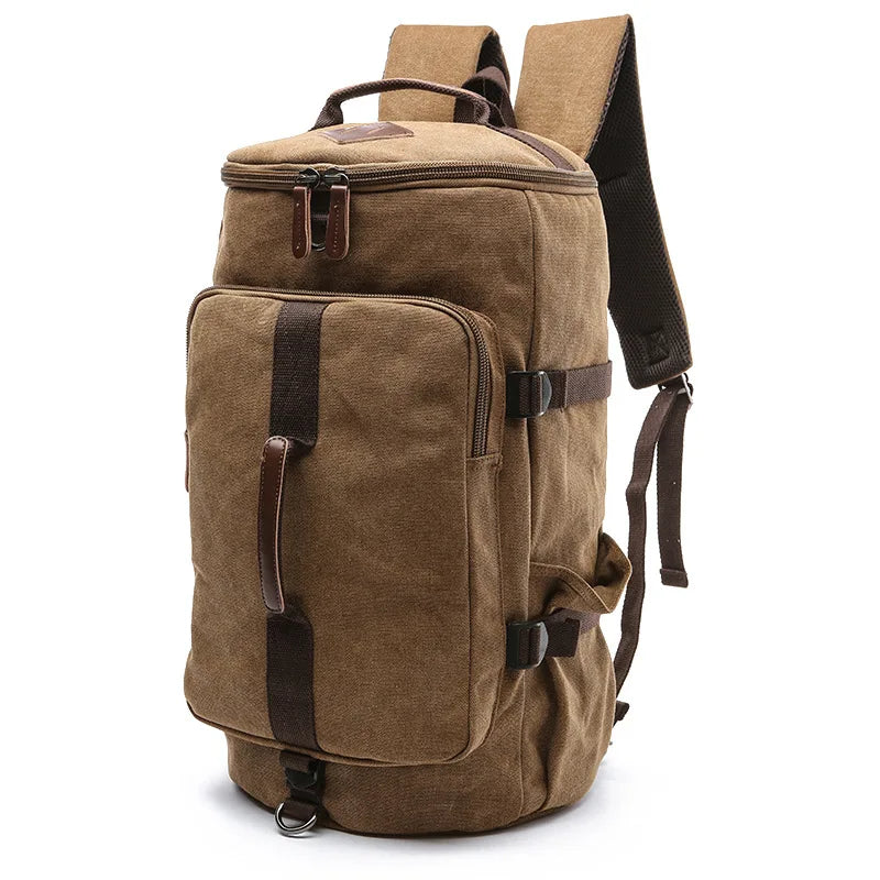 Men's Luggage Backpack Canvas Travel Bags Brand Large Capacity Luggage Bags Weekend Bags Travel MenLarge capacity Duffel