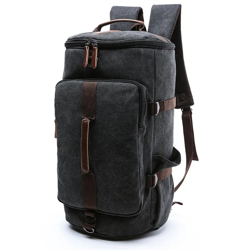 Men's Luggage Backpack Canvas Travel Bags Brand Large Capacity Luggage Bags Weekend Bags Travel MenLarge capacity Duffel