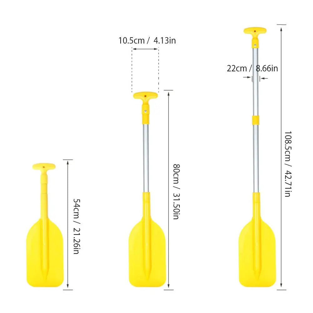 Aluminum Alloy Telescopic Oar – Adjustable 54–106cm Paddle for Kayaks, Canoes & Boating