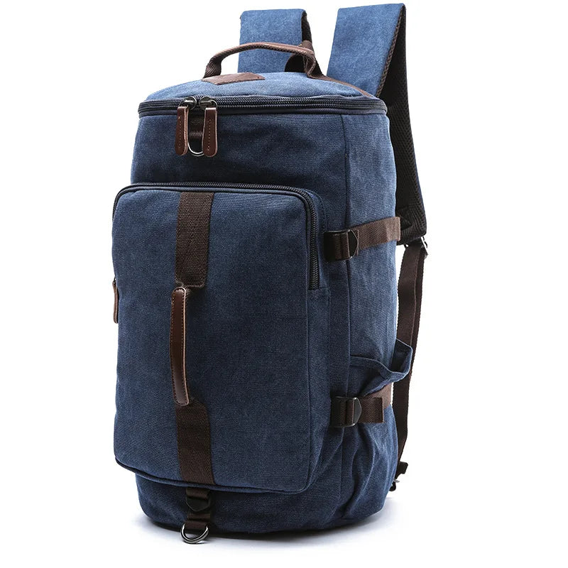 Men's Luggage Backpack Canvas Travel Bags Brand Large Capacity Luggage Bags Weekend Bags Travel MenLarge capacity Duffel