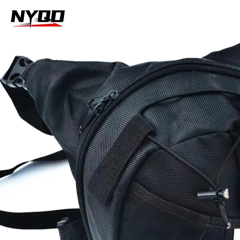 Nylon Waist Packs Leg Bag Waterproof Waist Bag Motorcycle Funny Drop Belt Fanny Pack Waist Bag Belt Packs For Men