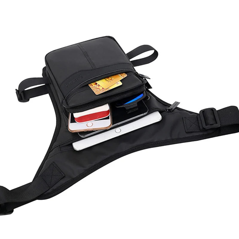 Motorcycle Leg Bag Fanny Pack Men Outdoor Sports shoulder Crossbody Bags Motorcycle Rider Hip Bag Male Multifunction Waist Packs