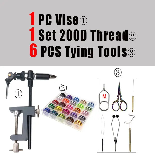 Bimoo Rotary C-Clamp Fly Tying Vise