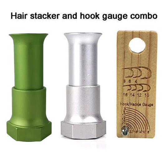 Aventik Hair Stacker and Hook Size Gauge