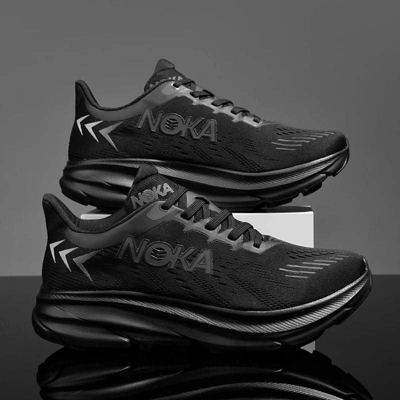 Men’s Marathon Running Shoes – Lightweight Breathable Non-Slip Sneakers for Training & Outdoor Sports
