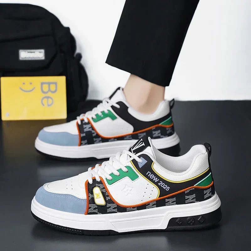 2025 Men’s German Training Shoes – Printed Casual Sneakers for Sports, Leisure & Everyday Wear