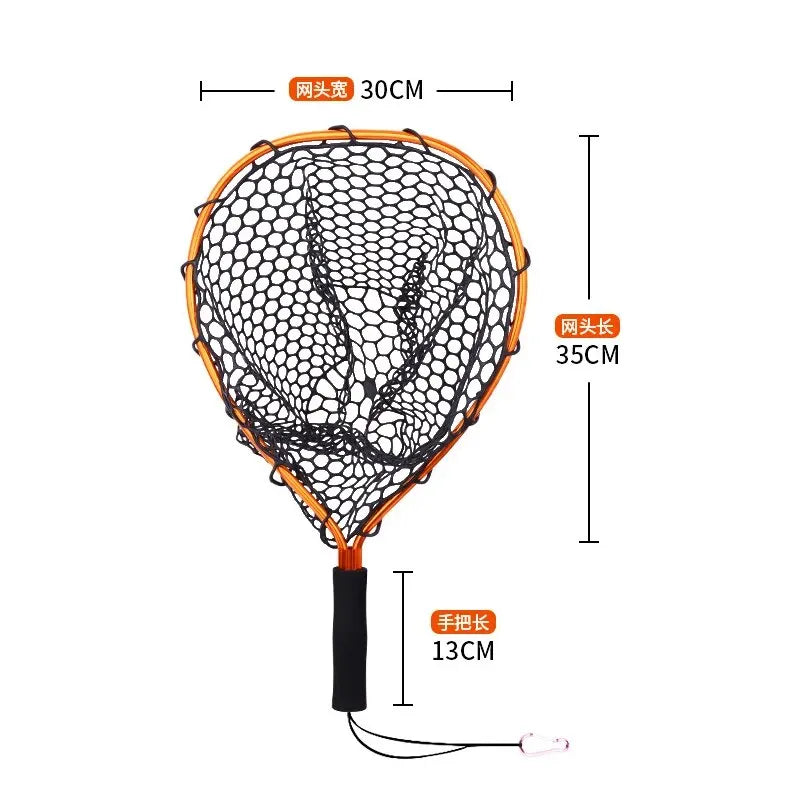 TAIYU Ultralight Silicone Mesh Landing Net