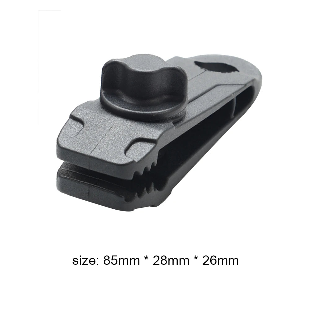10/1PCS Tent Clip Tarpaulin Clamp Outdoor Camping Tarpaulin Holder Clip Wind Rope Clamps Awning Beach Hiking Camping Accessories
