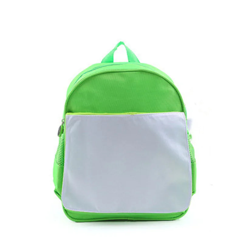 Colorful School Bag for Children Sublimation Blank Backpack Bookbag For Student Boys Girls Rucksack Travel Bagpack