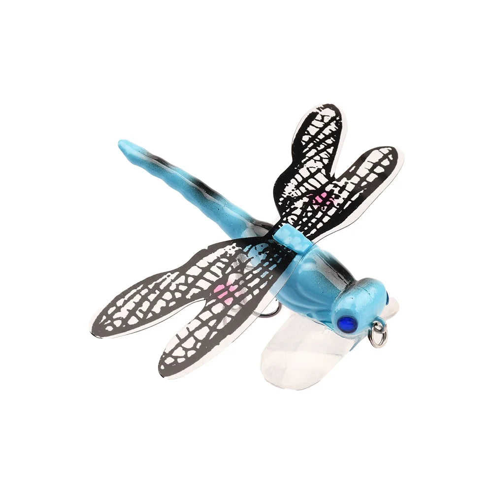 Topwater Dragonfly Popper Fly 75mm