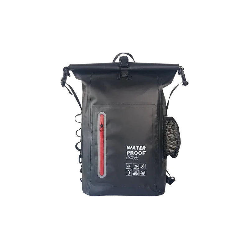 PVC Waterproof Dry Bag Backpack Capacity For Kayak Canoe Rafting Diving Beach Swimming Trekking Camping Shoulder Storage Bag