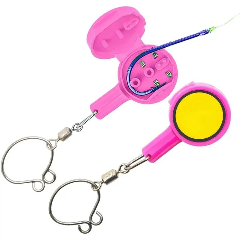 Fishing Knot Tying Tool with Hook Cover
