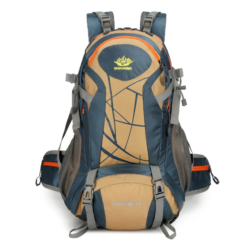 Mountain Backpacks Outdoor Solid Color Camping Bag Travel Hiking Tactical Bags Breathable Waterproof Nylon Rainy Day Sport bag