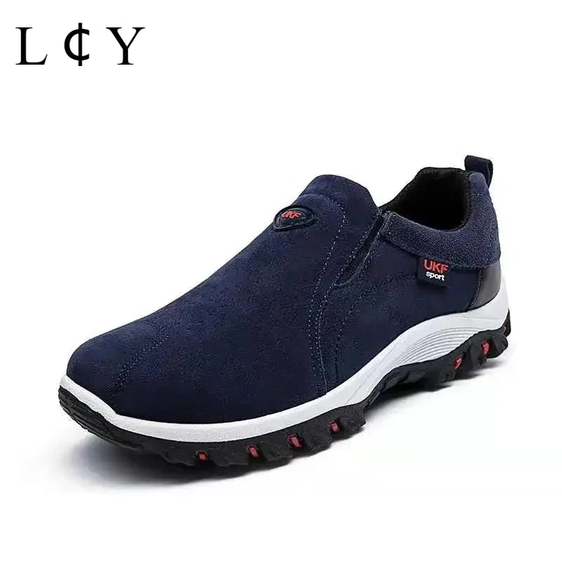 2025 Men’s Casual Sports Shoes – Lightweight Outdoor Walking Sneakers, Comfortable Fashion Footwear (Sizes 38–50 Plus)