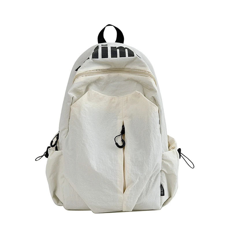 Casual Backpack, Fashion Simple Large Capacity Men And Women With The Same Style Commuting Backpack, Durable Student Schoolbag