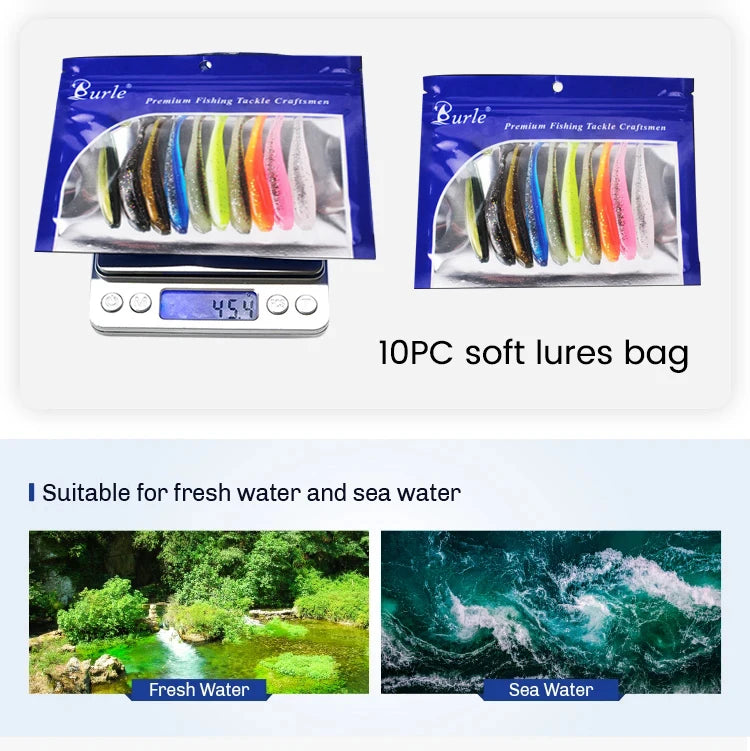 Paddle Tail Swimbaits (10 Pack)
