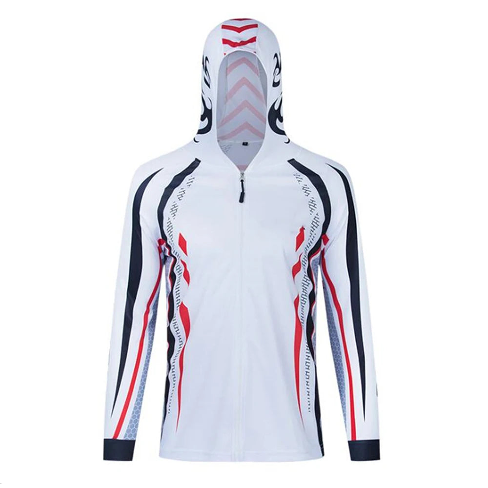 Anti-UV Hooded Fishing Jersey