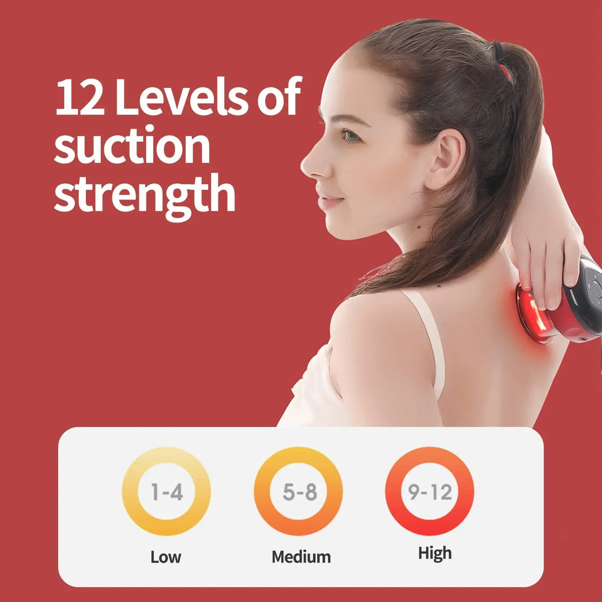 Electric Vacuum Cupping Massage Anti Cellulite Magnet Therapy Wireless Guasha Scraping Fat Burner Slimming Body Scraping Cupping