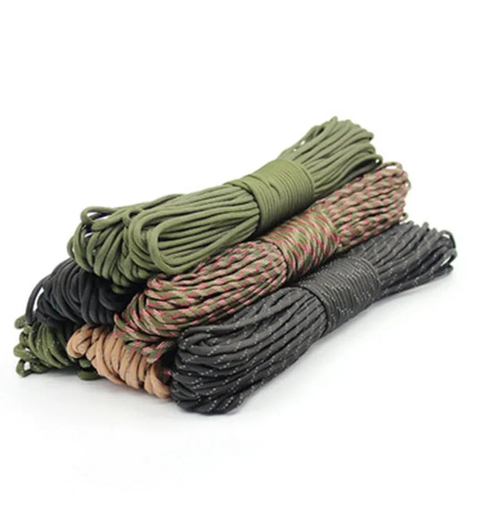 1pcs 550 Paracord Parchute Cord Lanyard Mil Spec Type III 7 Strand Core 100 FT Color 109-138