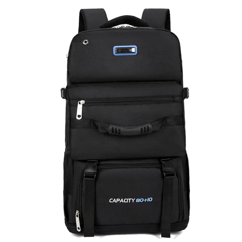 60L 80L Climbing Backpack Hiking Camping Rucksack Outdoor Travel Trekking Mountaineering Bag Large Sport Luggage Storage Bags