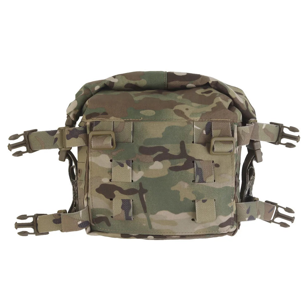 LBV Expander Kit MOLLE Large Roll Pouch Padded X Harness Hunting Tactical 34A Split Chest Rig Accessories Alpha Expansion Pack