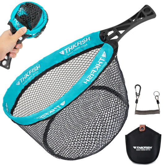 THKFISH Folding Fly Fishing Landing Net