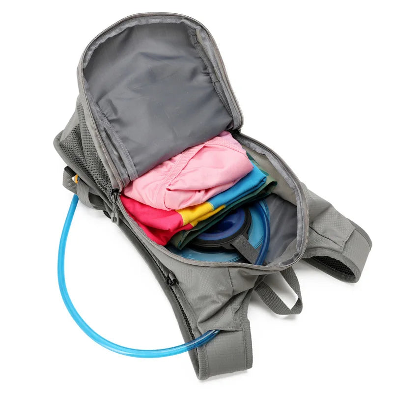 This Outdoor Hiking Backpack Is Multi-functional, Portable for Mountain Climbing and Travel, and Comes with A Water Bag