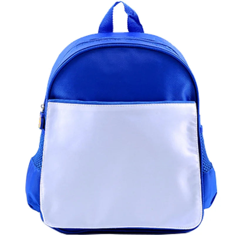 Colorful School Bag for Children Sublimation Blank Backpack Bookbag For Student Boys Girls Rucksack Travel Bagpack