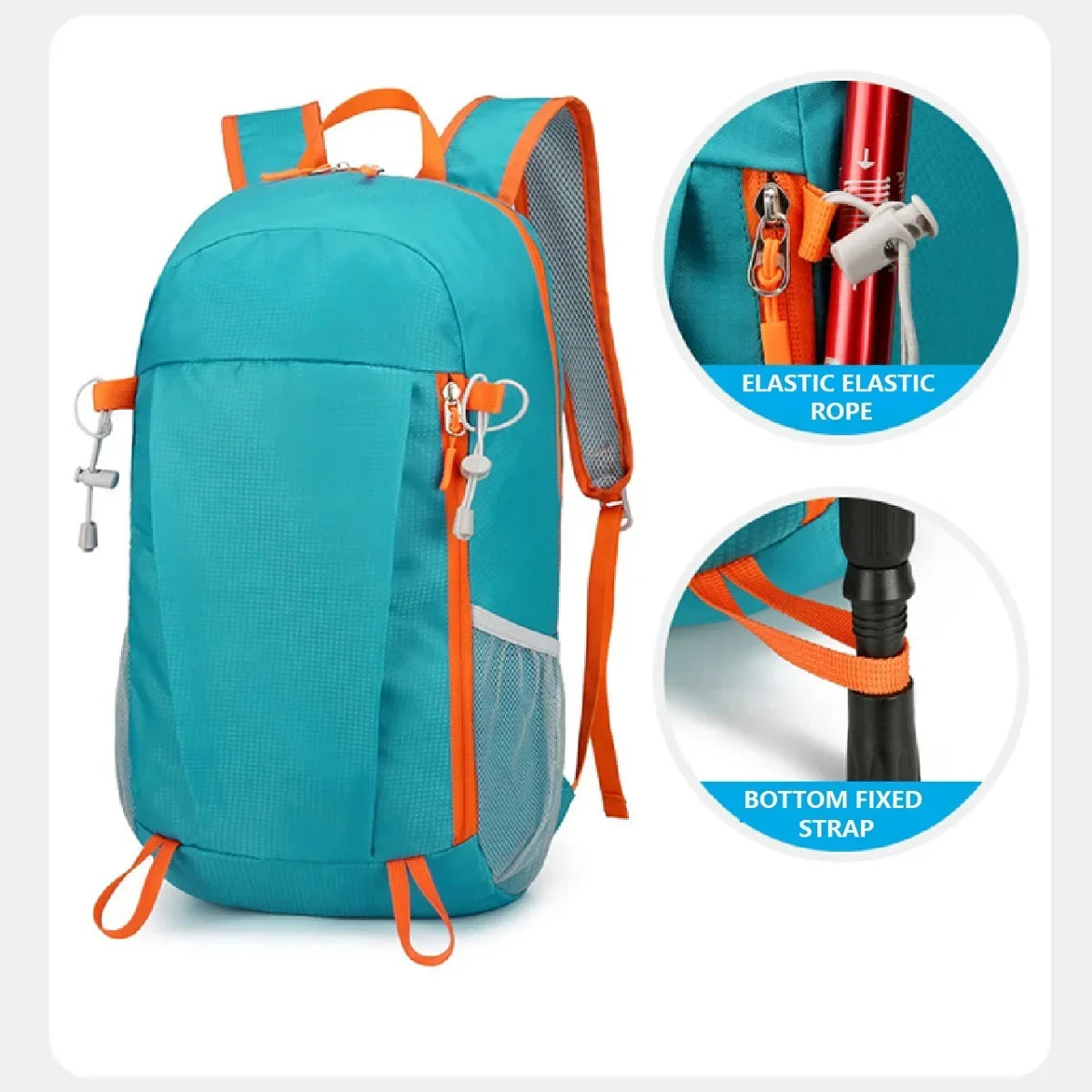 Outdoor Foldable Mountaineering Bag, New Travel Waterproof Storage Backpack, Men's and Women's Sports Bag