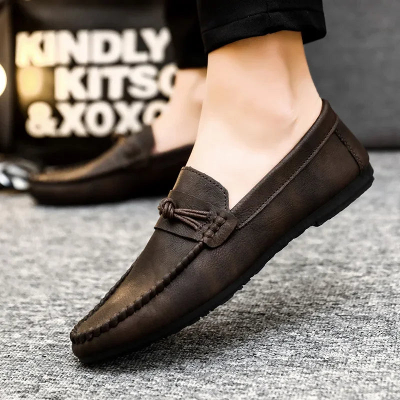 Men’s Moccasins 2025 – Comfortable Slip-On Driving Shoes | Casual Summer Loafers for Men