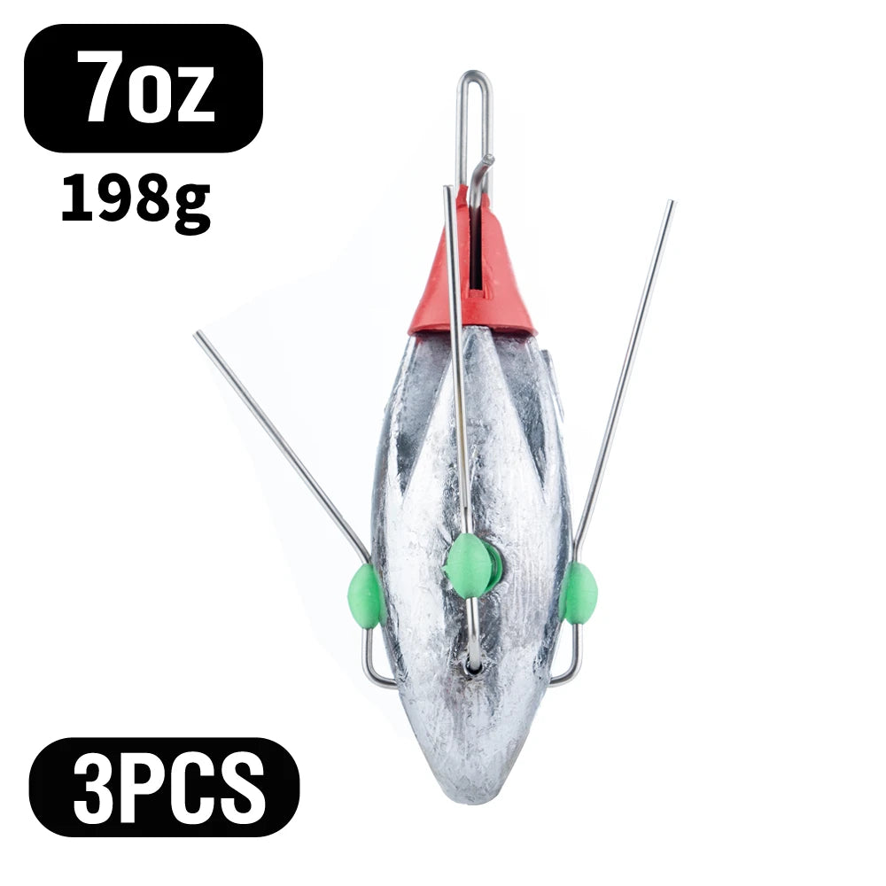 Sputnik Surf Fishing Sinkers 3-8oz (3 Pack)