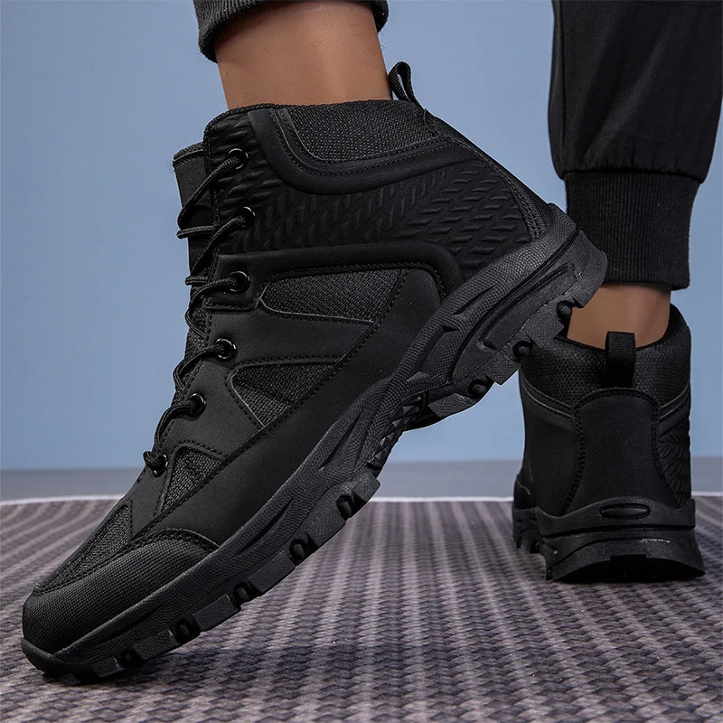Men’s Ankle Boots Sneakers – Comfortable Outdoor Walking & Training Shoes, Breathable Casual Footwear for Men & Women