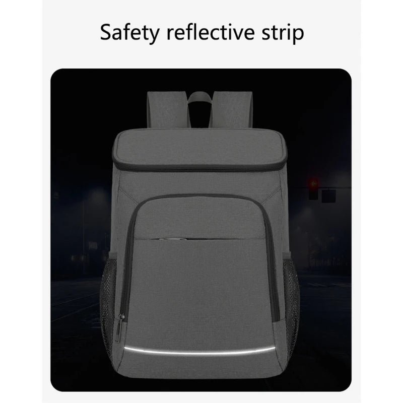 Backpack Large Capacity Insulation Package Outside The House Ice Pack Picnic Pack Insulation Camping Leakproof Backpack