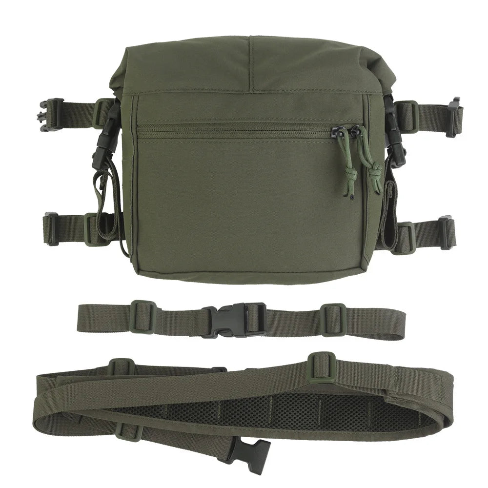LBV Expander Kit MOLLE Large Roll Pouch Padded X Harness Hunting Tactical 34A Split Chest Rig Accessories Alpha Expansion Pack